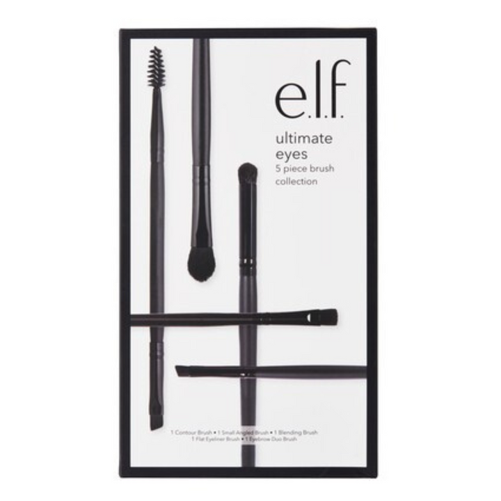 e.l.f. 5-Piece Eye Brush Set – Define, Blend & Perfect