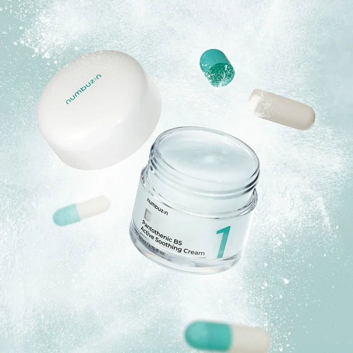 Numbuzin No.1 Pantothenic B5 Active Soothing Face Cream 80ml