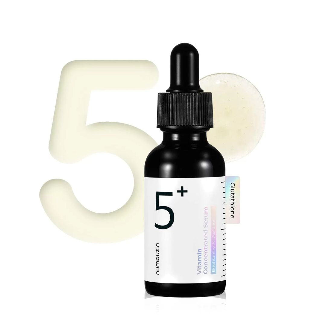 Numbuzin No.5+ Glutathione Vitamin Concentrated Face Serum 30ml