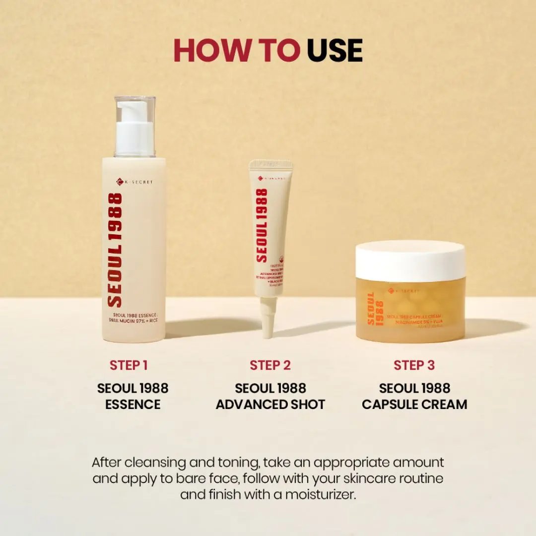K-Secret - Seoul 1988 Advanced Shot: Retinal Liposome 12% + Black Rice K-Secret