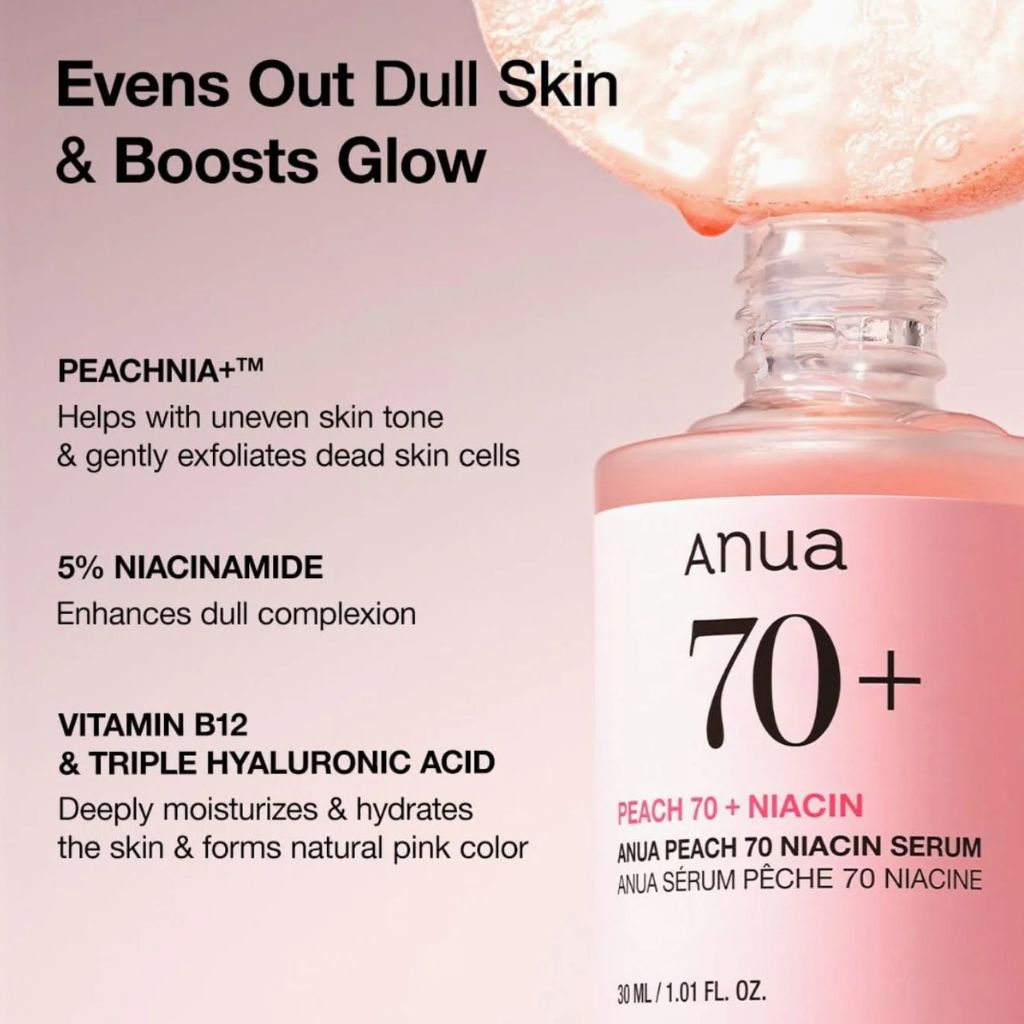 ANUA - Peach 70 Niacin Serum 30ml