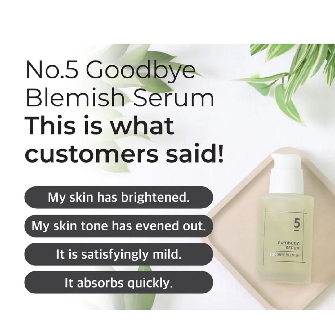 NUMBUZIN - No.5 Goodbye Blemish Serum 50ml
