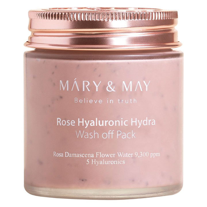 Mary & May Rose Hyaluronic Hydra Wash Off Pack 125g