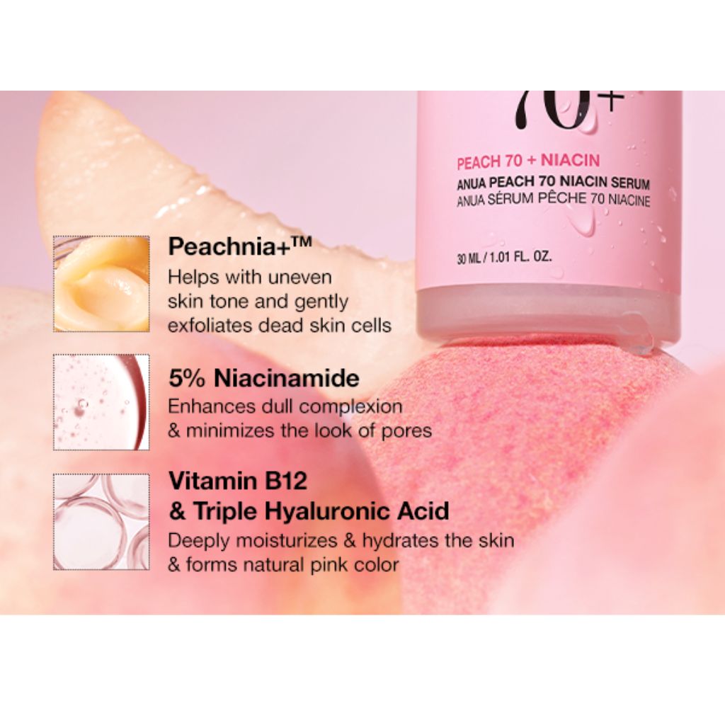 ANUA - Peach 70 Niacin Serum 30ml