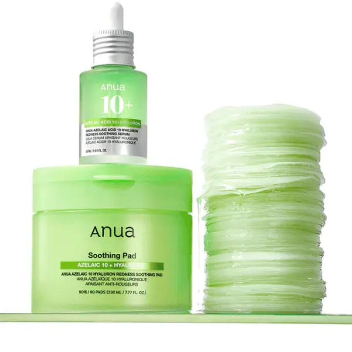 Anua - Azelaic 10 Hyaluron Redness Soothing Pad (90 Pads, 230ml)