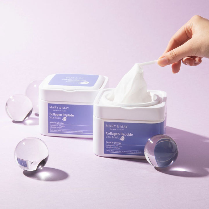 Mary&May Collagen Peptide Vital Mask 30ea/400g