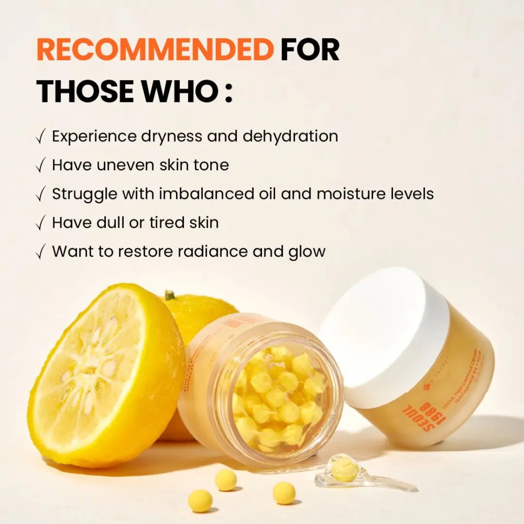 K-Secret - SEOUL 1988 Capsule Cream : Niacinamide 5% + Yuja K-Secret