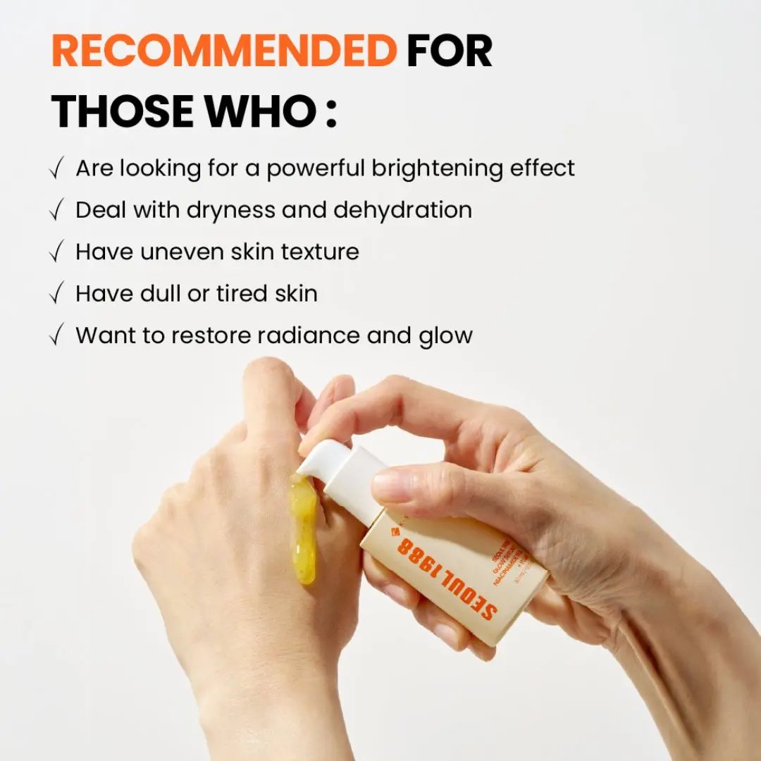 K-Secret - SEOUL 1988 GLOW SERUM : NIACINAMIDE 15% + YUJA K-Secret