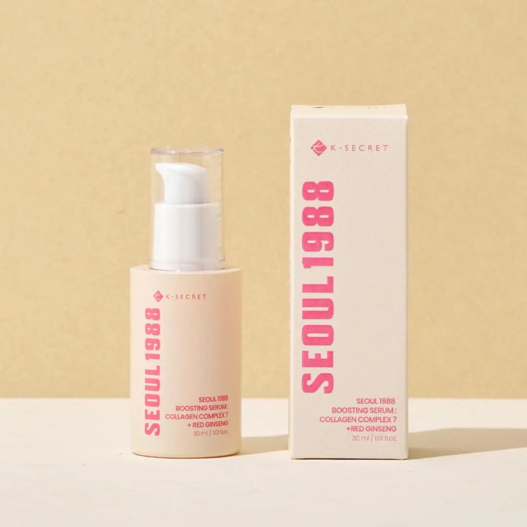 K-Secret - Seoul 1988 Boosting Serum: Collagen Complex 7 + Red Ginseng K-Secret