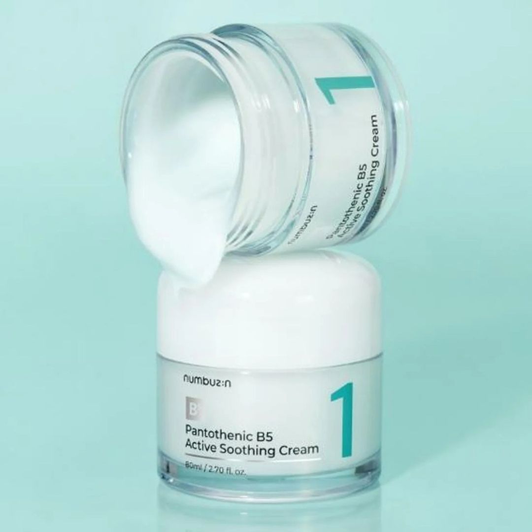 Numbuzin No.1 Pantothenic B5 Active Soothing Face Cream 80ml