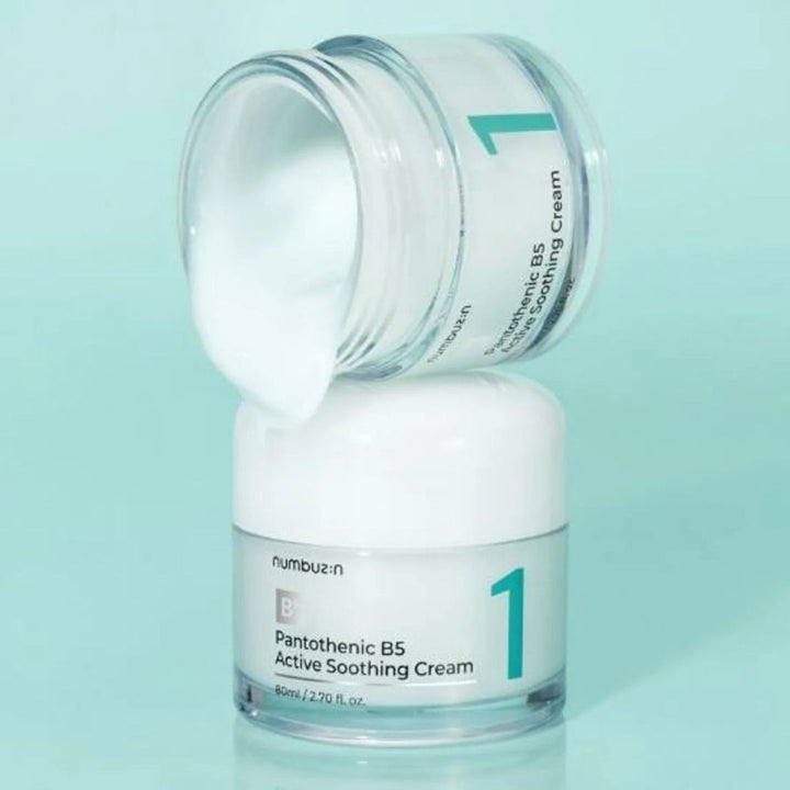Numbuzin No.1 Pantothenic B5 Active Soothing Face Cream 80ml