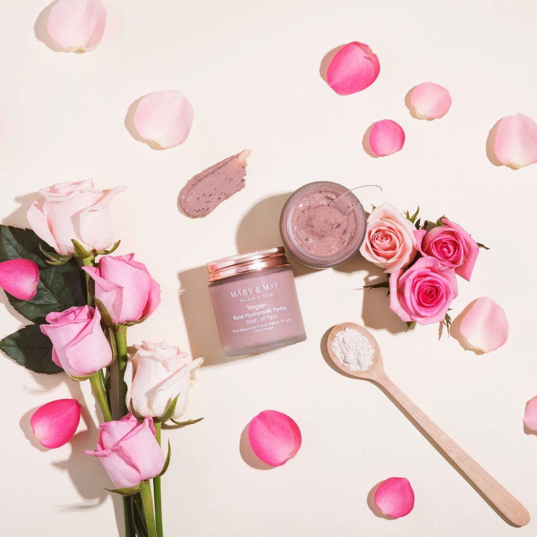 Mary&May Vegan Rose Hyaluronic Mask Special Set (125g+30g)