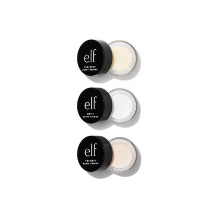 e.l.f. Putty Primer Trio Set – Matte, Luminous & Poreless