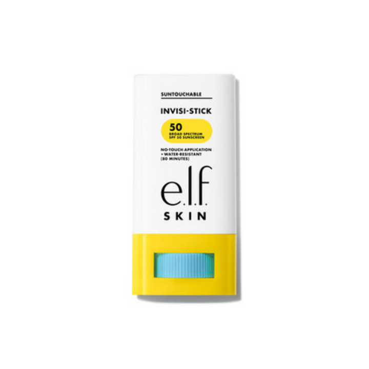 e.l.f. SKIN Suntouchable! Invisi-Stick SPF 50 – Clear Face Sunscreen Stick