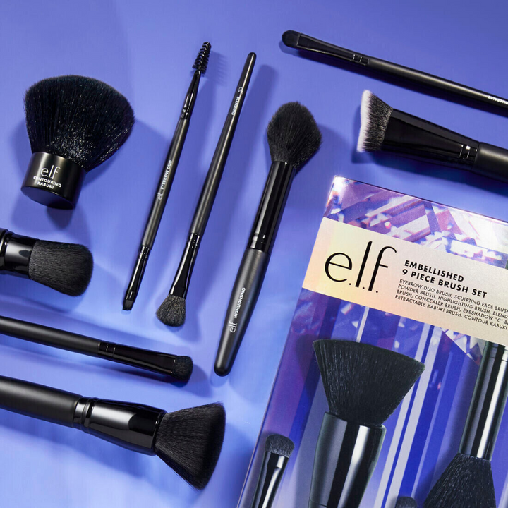 e.l.f. 9-Piece Limited Edition Professional Brush Set