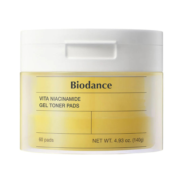 Biodance Vita Niacinamide Gel Toner 60 Pads