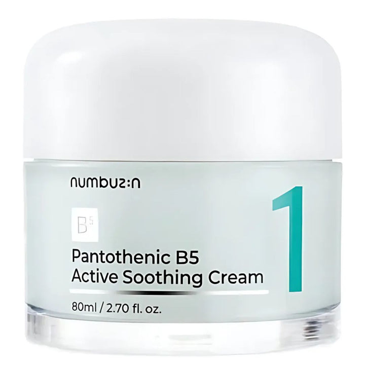 Numbuzin No.1 Pantothenic B5 Active Soothing Face Cream 80ml