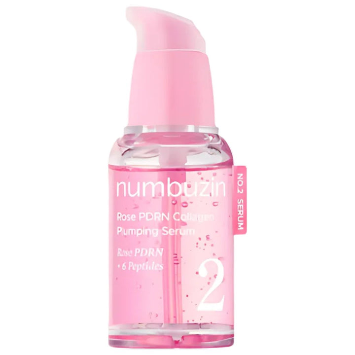 Numbuzin No.2 Rose PDRN Collagen Plumping Serum 30ml