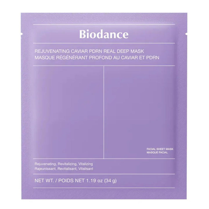 Biodance - Rejuvenating Caviar PDRN Real Deep Mask 1 Box 34g x 4ea