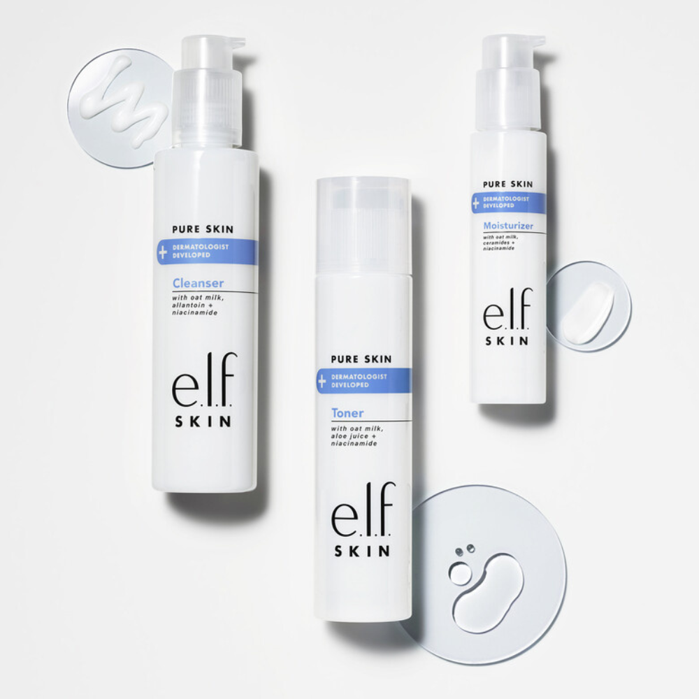 e.l.f. Pure Skin Cleanser – Fragrance-Free Hydrating Cleanser