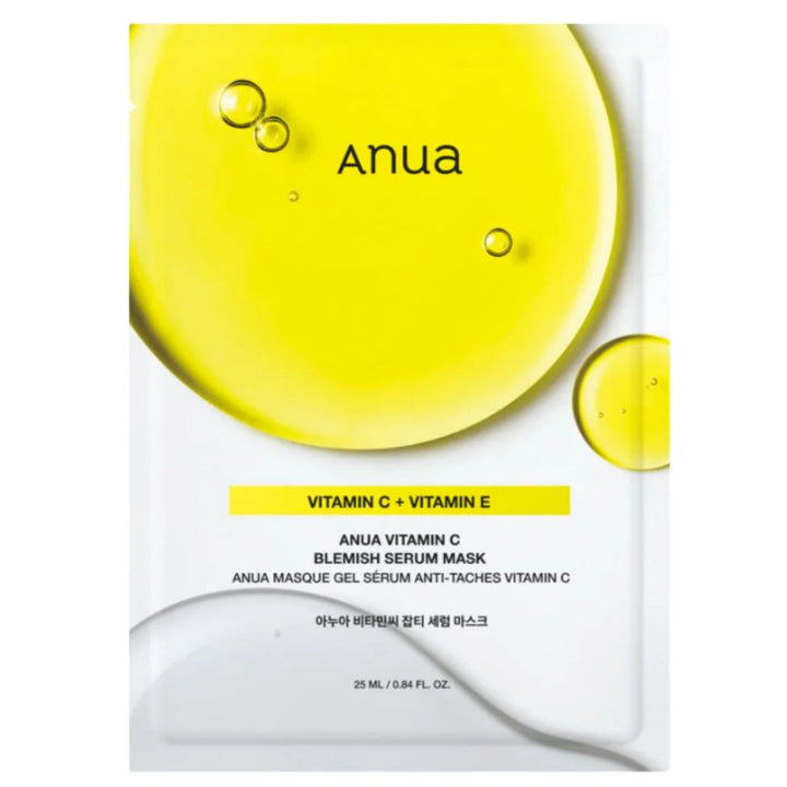 Anua Green Lemon Vita C Blemish Serum Mask (25ml x1ea)