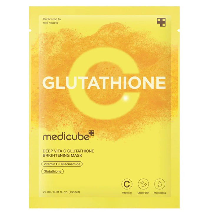 Medicube Deep Vita C Glutathione Brightening Mask 1ea