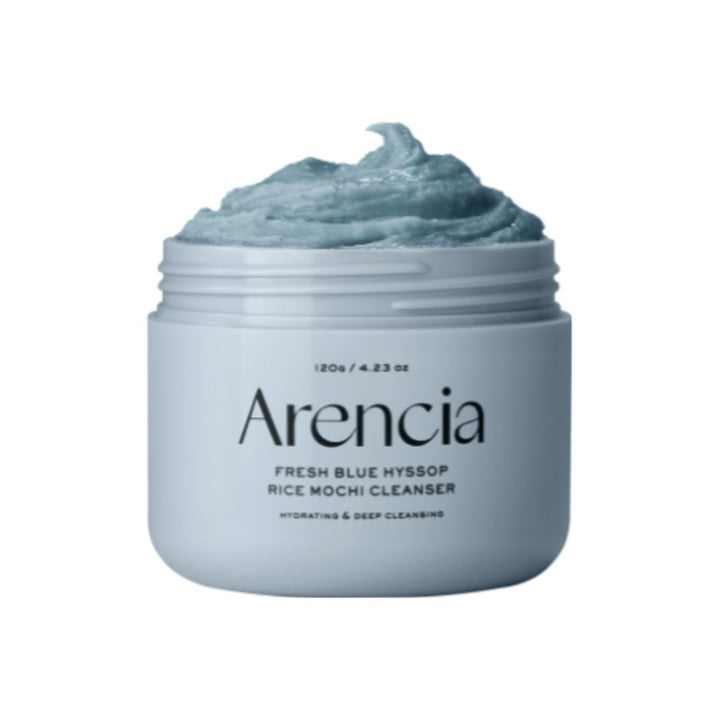 Arencia - Blue Hyssop Rice Mochi Cleanser 120g