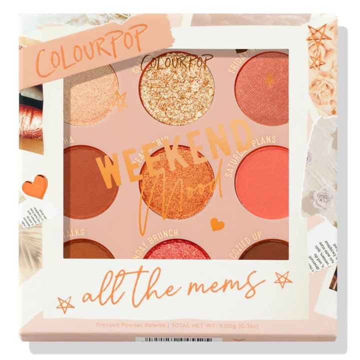 ColourPop - Weekend Mood Eyeshadow Palette