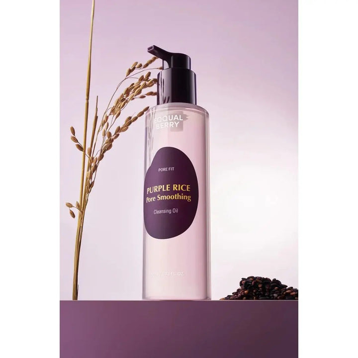 EQQUALBERRY - Purple Rice Pore Smoothing Cleansing Oil 200ml EQQUALBERRY