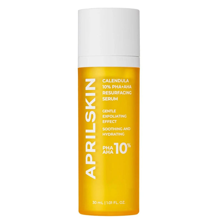 APRILSKIN - Calendula 10% PHA AHA Resurfacing Serum 30ml
