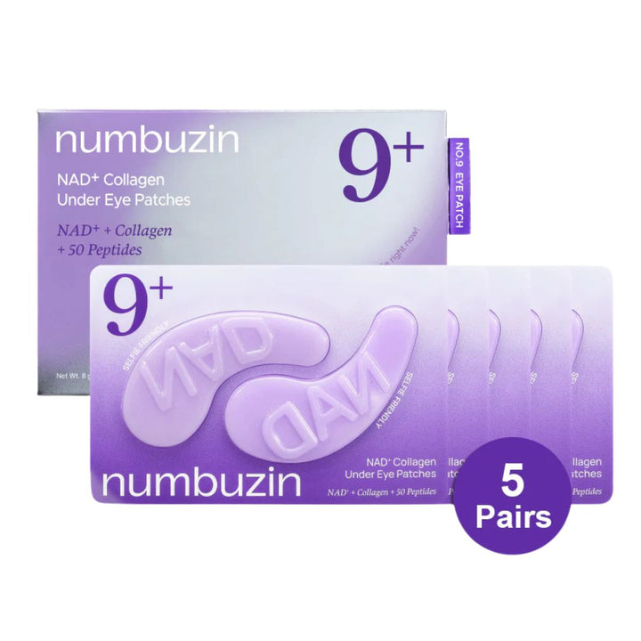 NUMBUZIN - No.9 NAD+ Collagen Under Eye Patches 5ea