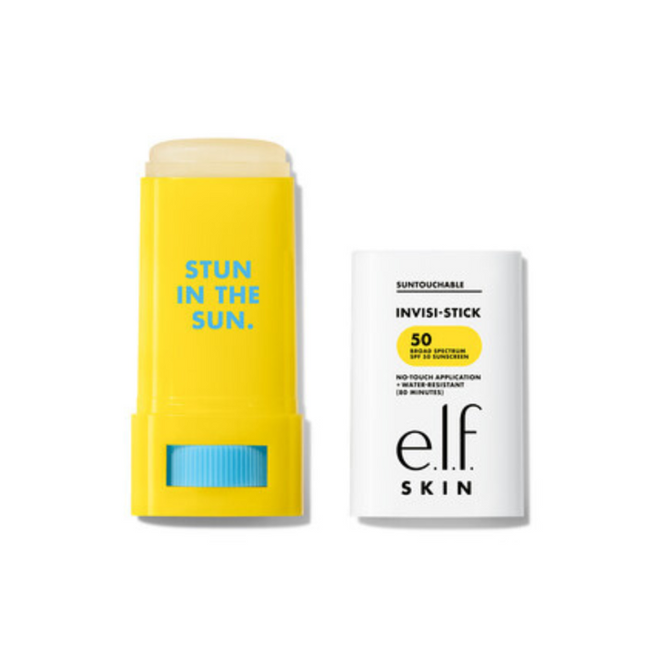 e.l.f. SKIN Suntouchable! Invisi-Stick SPF 50 – Clear Face Sunscreen Stick