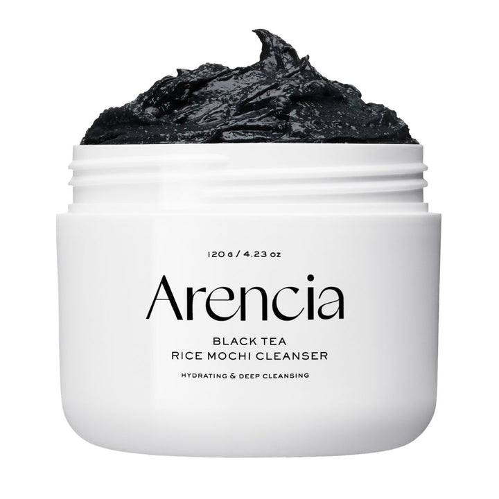 Arencia Black Tea Rice Mochi Cleanser 120g