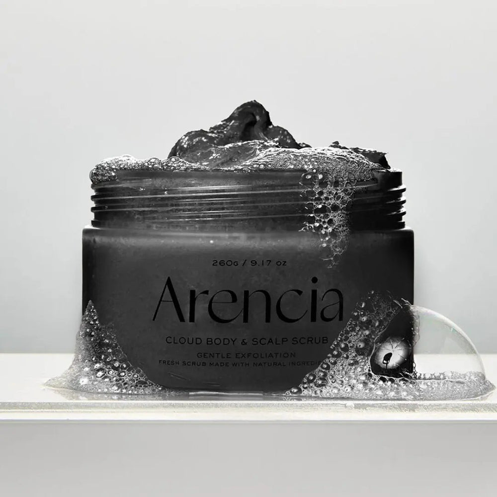 Arencia - Fresh Cloud Scrub Black Tea & Yuzu 260g Arencia