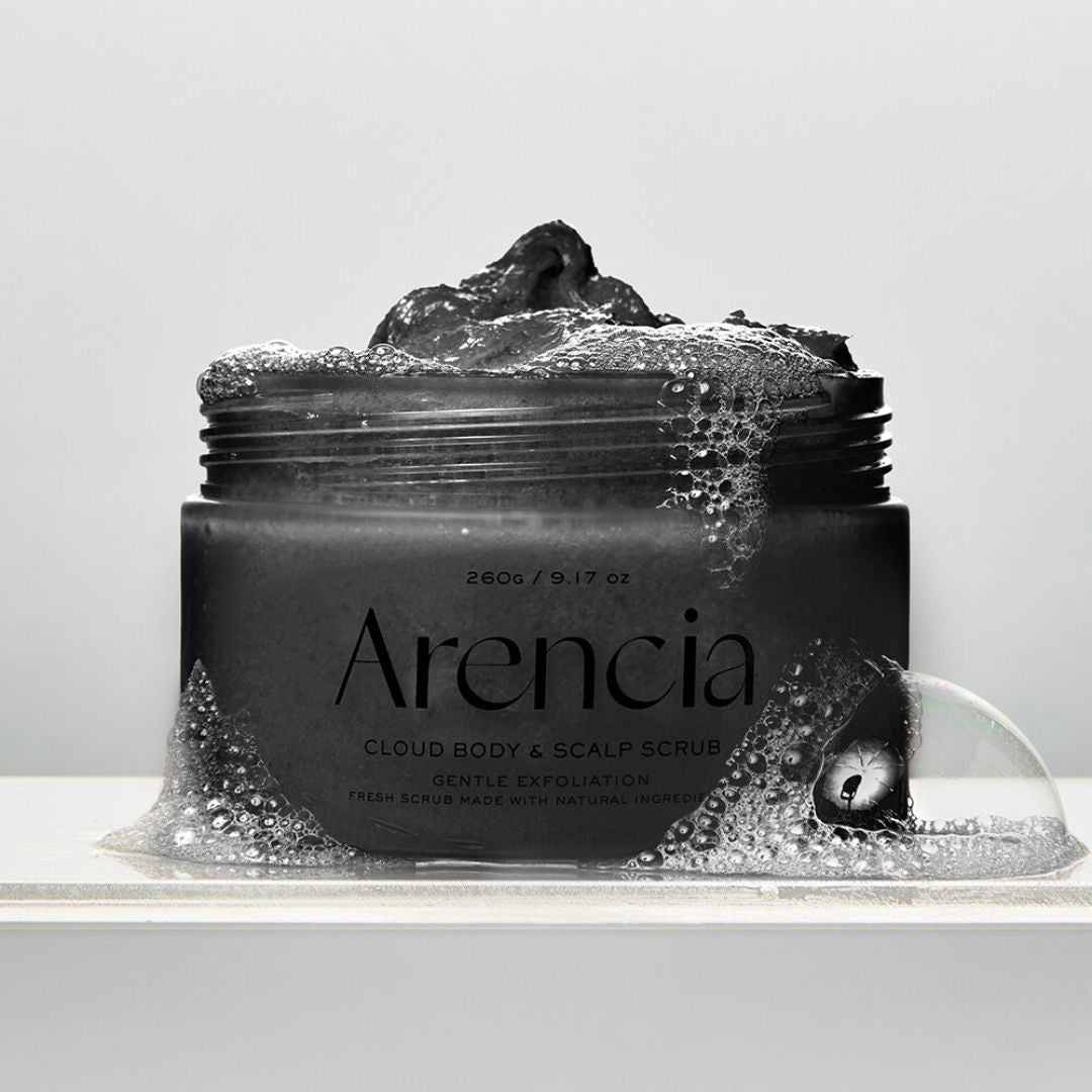 Arencia - Fresh Cloud Scrub Black Tea & Yuzu 260g
