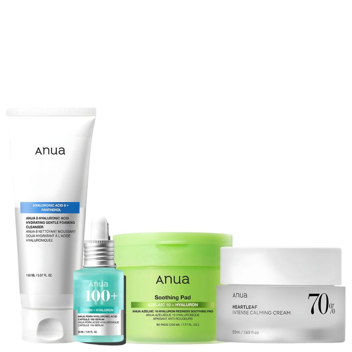 Anua - Redness Reset Barrier Calm Routine