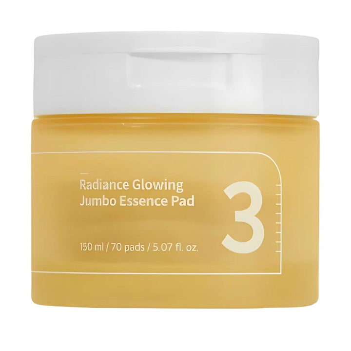 Numbuzin No.3 Radiance Glowing Jumbo Essence Pad 150ml/70pads