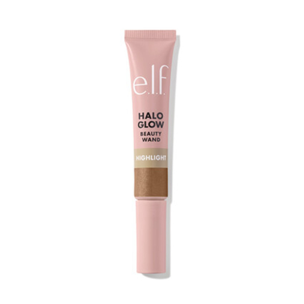e.l.f - Halo Glow Highlight Beauty Wand - Liquid Gold - Gold for Medium Rich