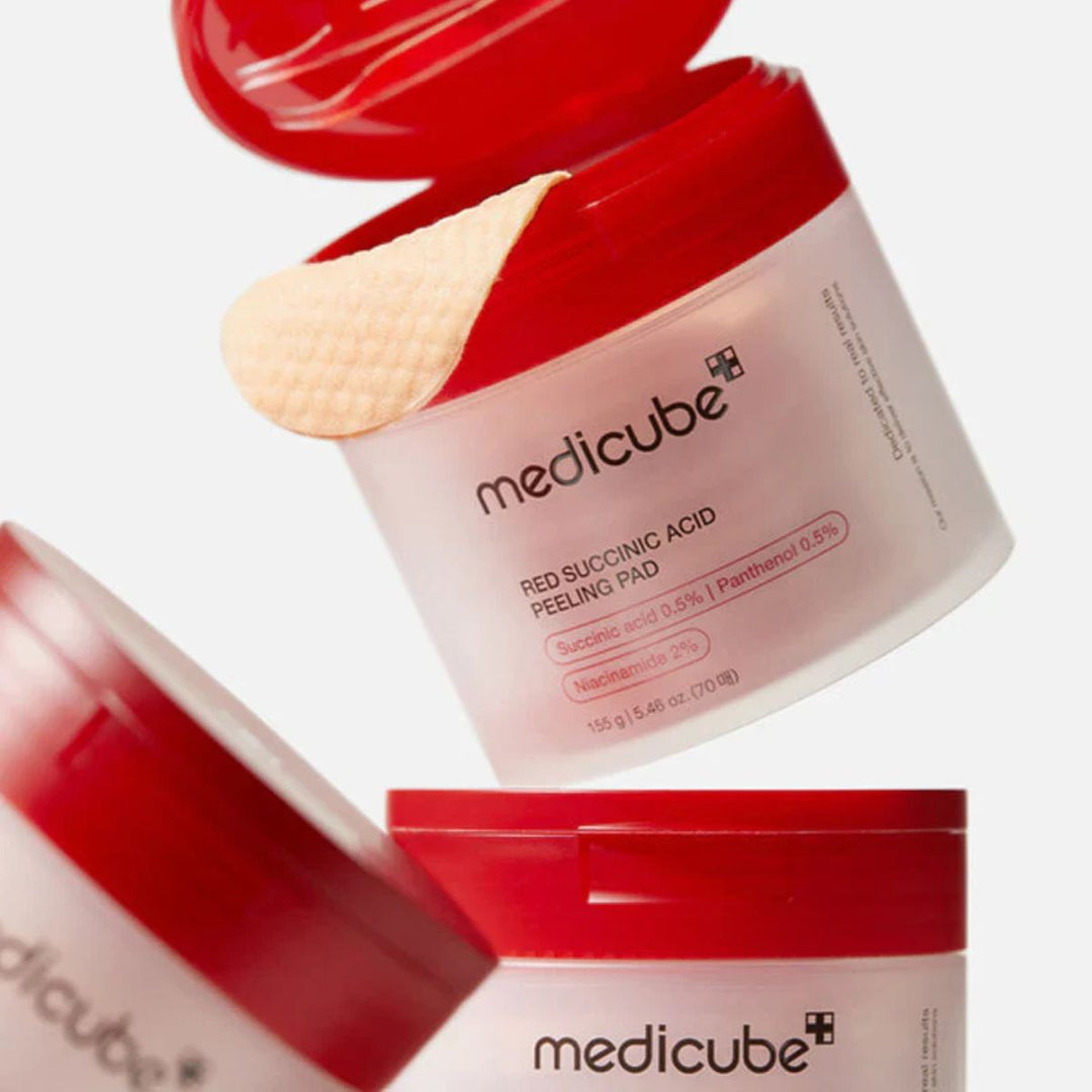 Medicube Red Succinic Peeling Pad 2024 (70ea / 155g)
