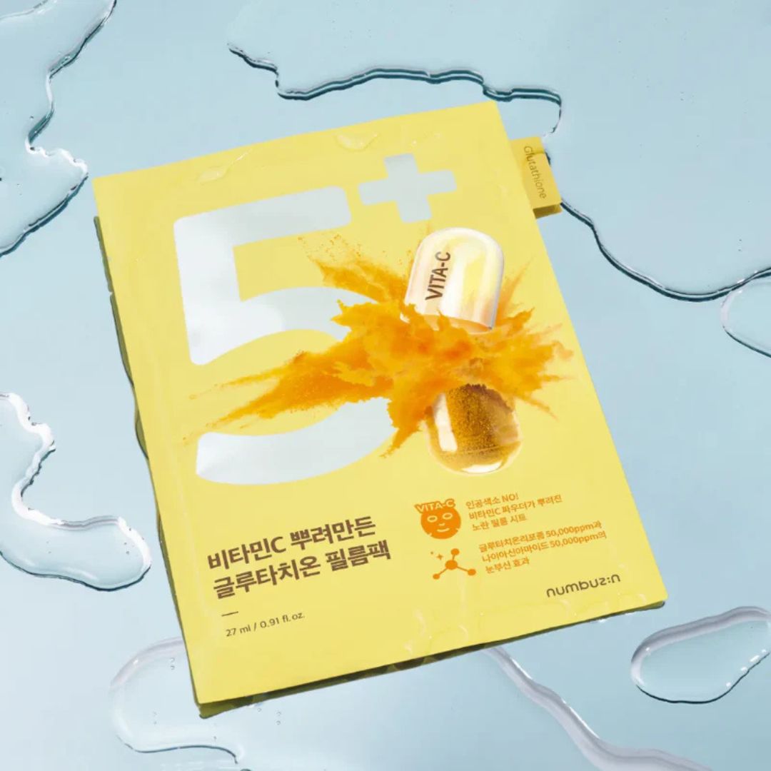 Numbuzin No.5 Glutathione Vitamin Concentrated Mask 5EA