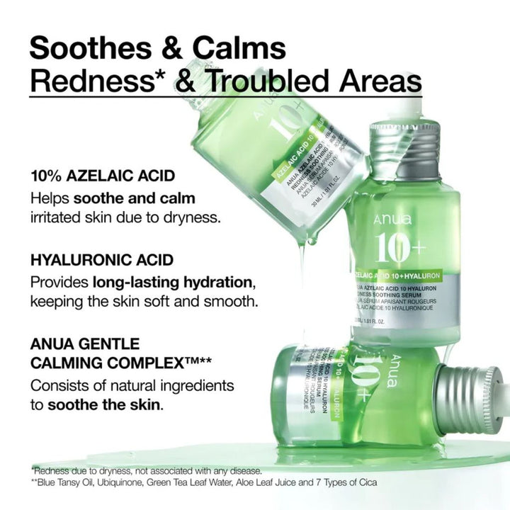 Azelaic Hyaluron Soothing Serum 30ml