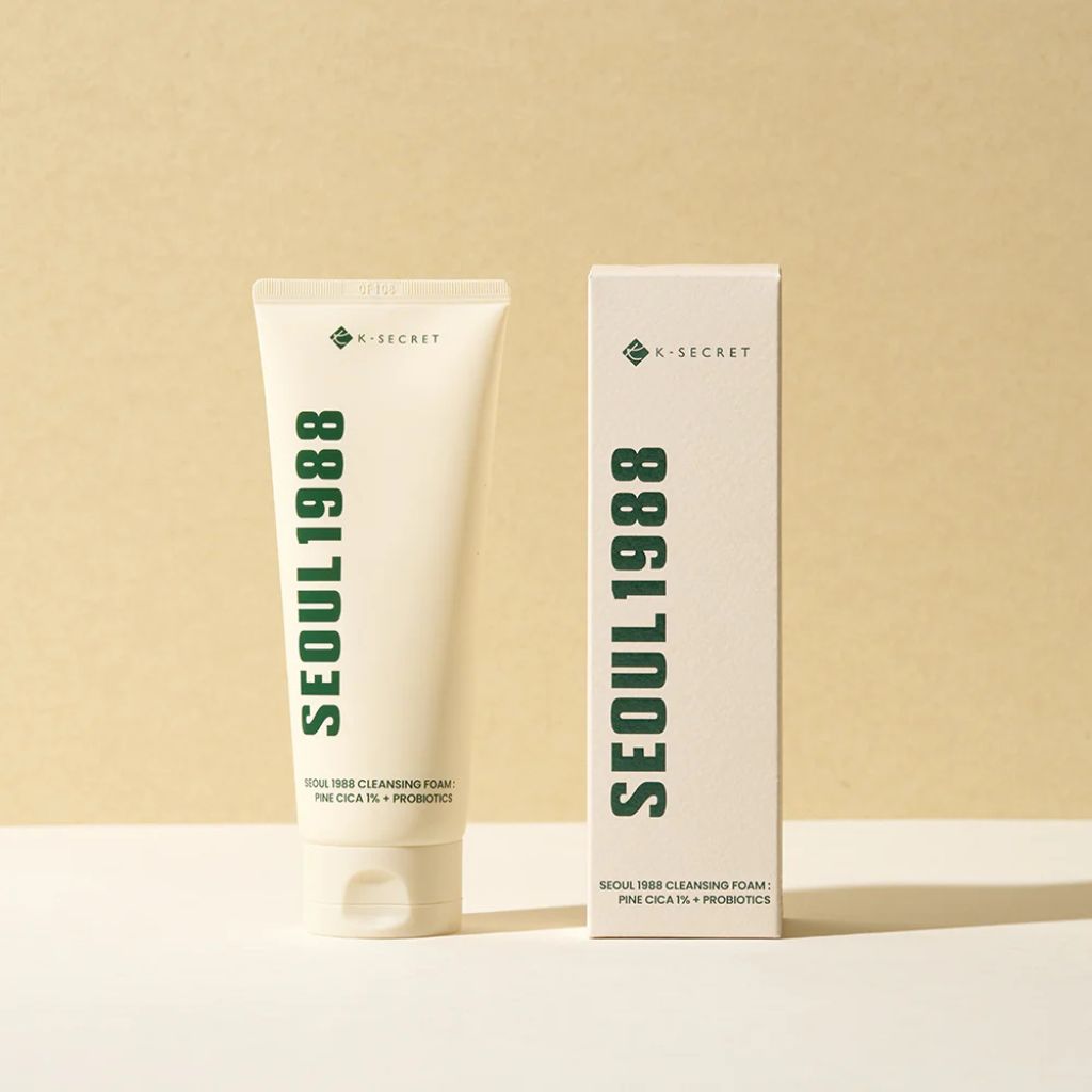 KSECRET - SEOUL 1988 Cleansing Foam: Pine Cica 1% + Probiotics
