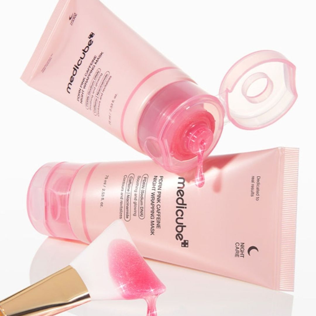Medicube PDRN Pink Caffeine Night Wrapping Mask 75ml