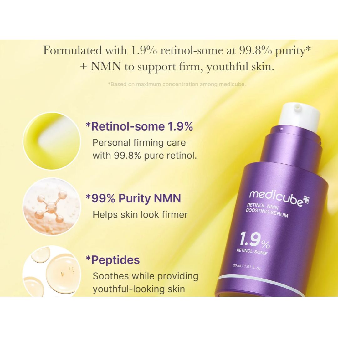 MEDICUBE - RETINOL NMN BOOSTING SERUM 30ML