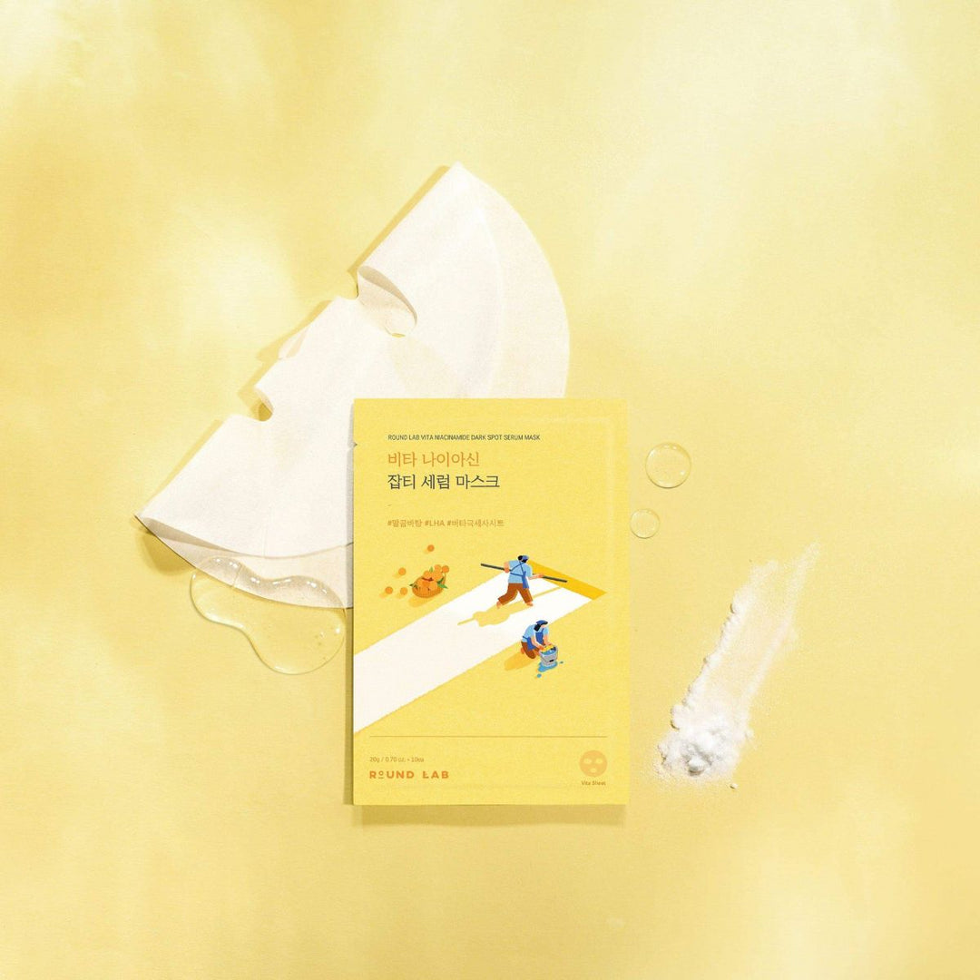 Round Lab - Vita Niacinamide Dark Spot Serum Mask - 20ml