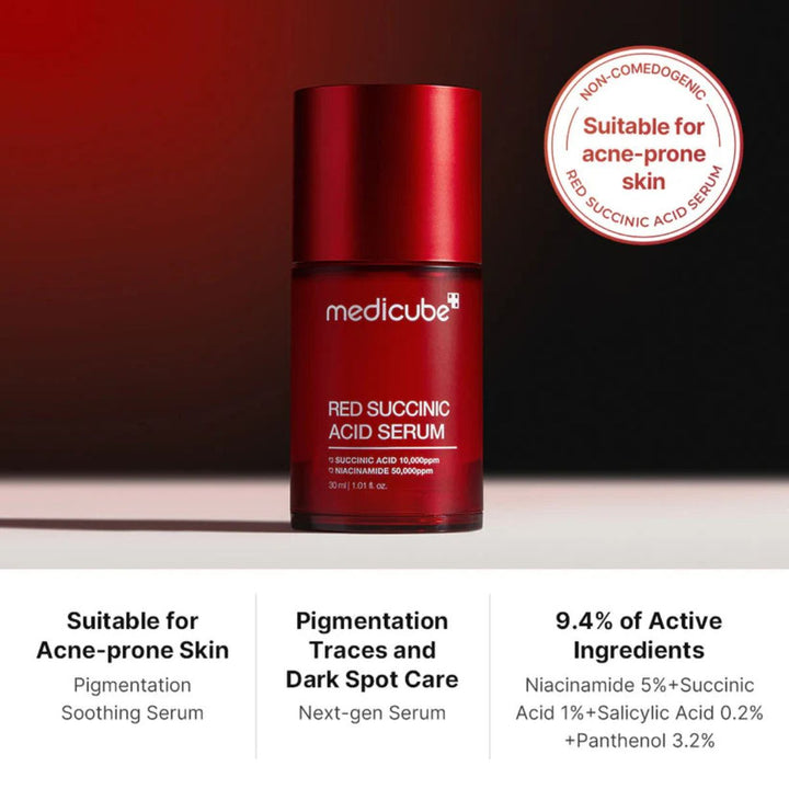 Medicube Red Succinic Acid Clarifying Serum 30ml