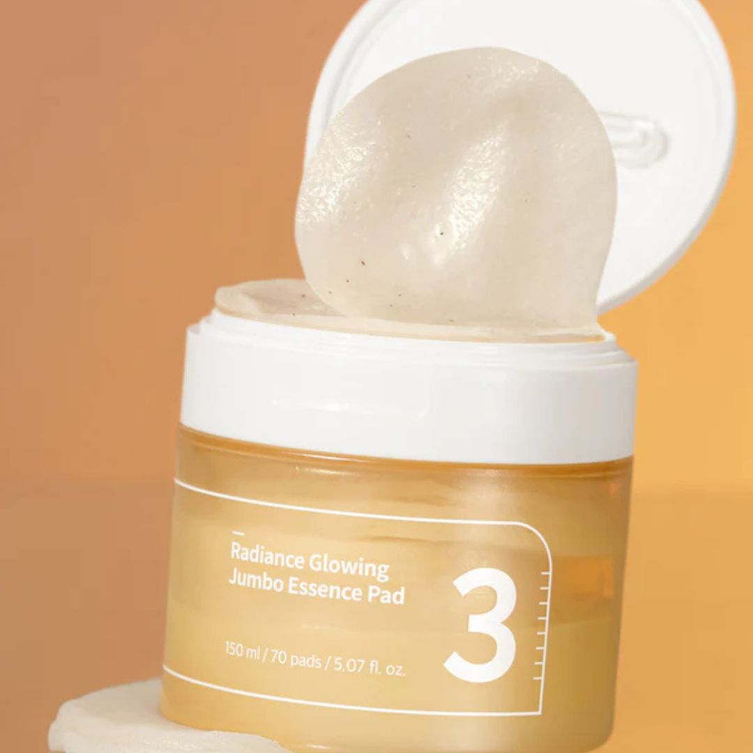 Numbuzin No.3 Radiance Glowing Jumbo Essence Pad 150ml/70pads