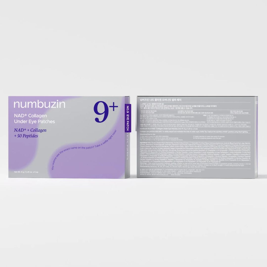 NUMBUZIN - No.9 NAD+ Collagen Under Eye Patches 5ea