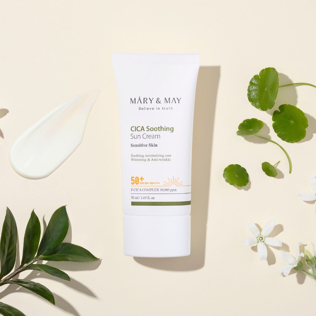 Mary&May CICA Soothing Sun Cream SPF50+ PA++++ 50ml