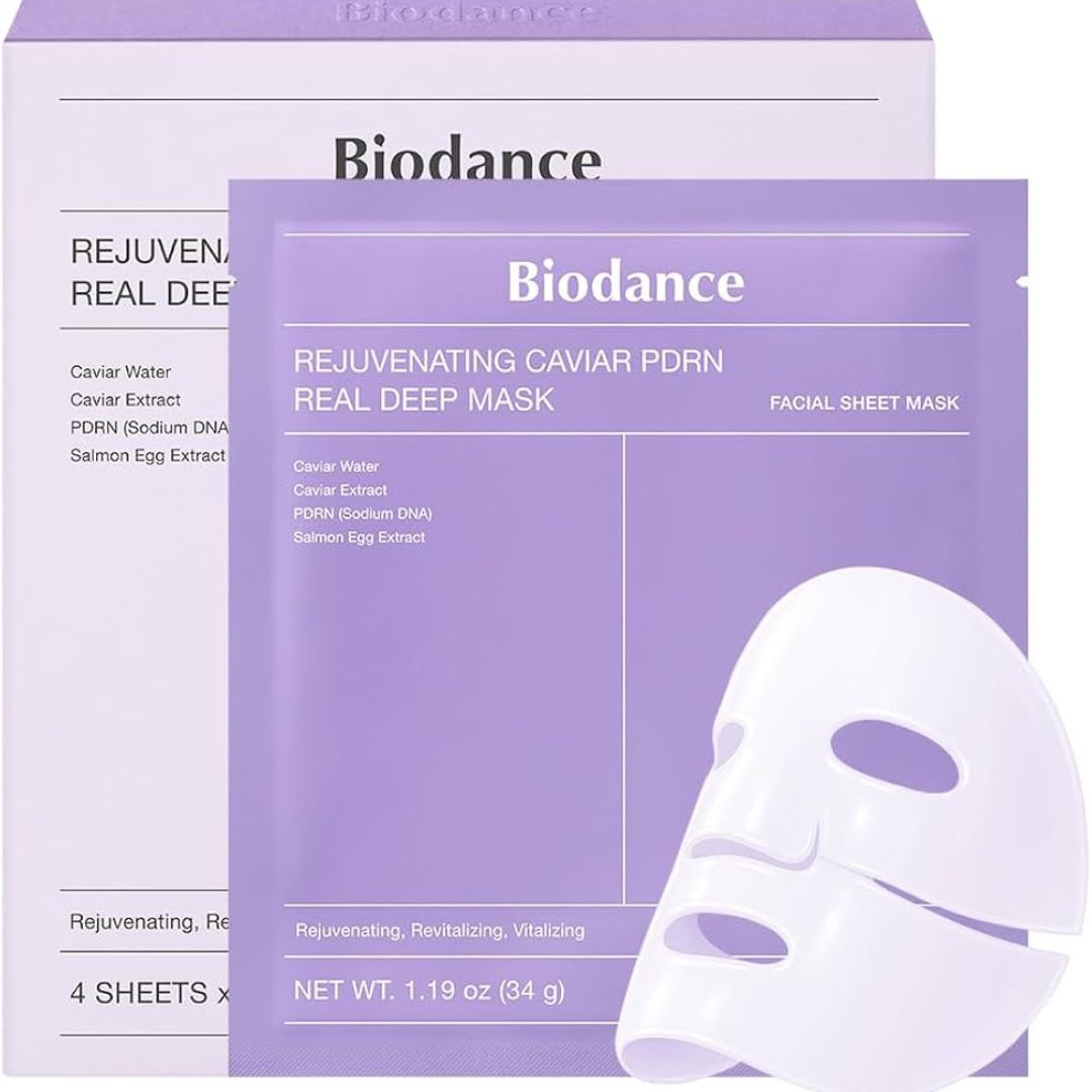 Biodance - Rejuvenating Caviar PDRN Real Deep Mask 1 Box 34g x 4ea